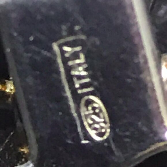 Italy Sterling Silver San Marco Bracelet - Picture 6 of 6